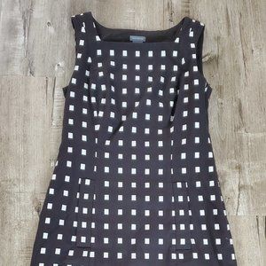 Ann Taylor Brown Sleeveless Dress 0